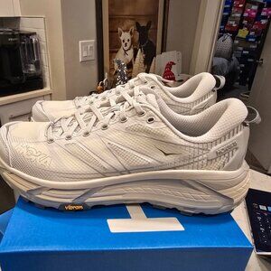 Hoka One U Mafate Speed 2 Stellar Grey Trail Running Shoe 1126851/CYLB Men's 10